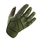 Тактичні рукавички Alpha, Kombat tactical, Olive, XL - зображення 1