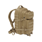 Тактичний рюкзак US Cooper Medium, Brandit, Coyote, 25 літрів - зображення 1