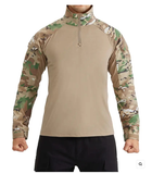 Тактические боевая военная рубашка Убакс ВСУ мультикам, армейская рубашка для военных UBACS Multicam р.XL - зображення 1