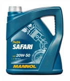 Автомасло моторное Mannol 7404 SAFARI 20W-50