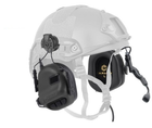 Активные наушники с гарнитурой Earmor M32H MOD 3 black для шлема fast - изображение 1