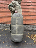 Сумка рюкзак баул піксель олива 120 літрів військовий тактичний баул, армійський баул ЗСУ APR-4 - зображення 6