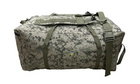 Баул 100 літрів армійський військовий ЗСУ тактичний сумка рюкзак 74*40*34 см похідний піксель - зображення 5