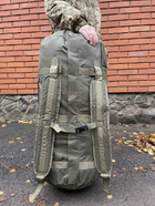 Сумка рюкзак баул олива/пиксель 120 литров военный тактический баул, баул армейский ЗСУ APR-4 - изображение 5