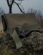 Баул 100 літрів армійський тактичний військовий ЗСУ сумка рюкзак похідний Оліва/ Хакі - зображення 5
