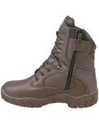 Ботинки военные тактические кожаные Kombat UK Tactical Pro Boots All Leather 42 коричневый (OPT-36481) - изображение 3