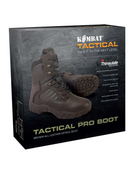 Черевики тактичні військові Kombat UK армійські ЗСУ (ВСУ) Tactical Pro Boots All Leather 45 коричневий (OPT-41091) - зображення 4