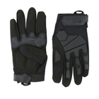 Тактичні військові рукавички KOMBAT UK захисні рукавиці S чорний (OPT-12951) - зображення 4