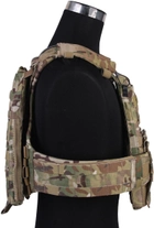 Плитоноска модульная Emerson AVS Tactical Vest Мультикамуфляж (EM7397) - изображение 4