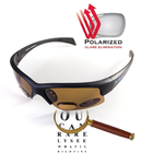 Очки BluWater Bifocal-2 (1.5) Polarized (brown) коричневая бифокальная линза с диоптриями - изображение 5