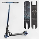 Самокат трюковый PL-71744 Best Scooter "Portal" HIC-система, ПЕГИ, алюминиевый диск и дека, колёса PU