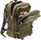 Тактичний військовий рюкзак Grimax 45 літрів Олива - зображення 3