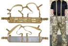 Тактический пояс разгрузочный РПС с креплением MOLLE и плечевыми лямками пиксель ВСУ MM-14 без подсумок - изображение 2