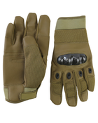Тактические перчатки KOMBAT UK защитные перчатки ML койот TR_kb-ptg-coy-m-l (OR.M_53C62B61E821) - изображение 2