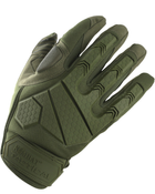 Тактические военные перчатки KOMBAT UK защитные перчатки S оливковый TR_kb-atg-olgr-s (OR.M_2A468A71CD42) - изображение 2