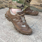 Кросівки чоловічі тактичні ЗСУ 7517 44 р 28,5 см коричневі (OR.M-4393169) - зображення 3