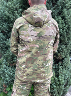 Мужской армейский костюм тактическая форма на флисе Мультикам Турция ВСУ (ЗСУ) L 8656 хаки (OR.M-4425898) - изображение 5