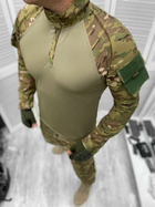 Мужской армейский костюм мультикам для ВСУ (ЗСУ) Tactical тактическая форма убакс и брюки Турция M 7282 (OR.M-4363149) - изображение 2