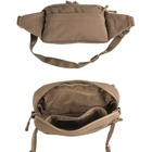 Тактична сумка-бананка Mil-tec Fanny Pack Molle ЗСУ 13512519 6653 23,5х6х12 см койот (OR.M-4354962) - зображення 3