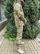 Мужской армейский костюм тактическая форма на флисе Мультикам Турция ВСУ (ЗСУ) XL 8657 хаки (OR.M-4425899) - изображение 3