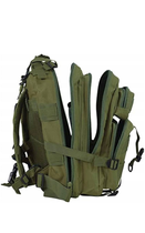 Боевой рюкзак на плечи ранец для выживания сумка для спецопераций многофункциональный Оливковый 28 л - изображение 4