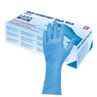 Перчатки AMPri латексні, неопудрені, AMPri Med Comfort High Risk 18 грам (50 шт./25 пар) розмір M - зображення 1