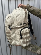 Тактический рюкзак светлый беж косой карман 8923 - изображение 9
