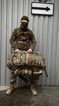 Тактичний рюкзак 'FIELD' камуфляж бежевий 8923 - зображення 5