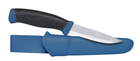Нож из нержавеющей стали Morakniv Companion Heavyduty (S) Helikon-Tex Navy Blue - изображение 1