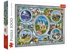 Пазли Trefl Колаж Замки світу. Lo Coco Licensing, 1000 елементів (10583)