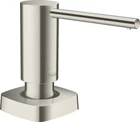 Дозатор врезной для моющего средства Hansgrohe A71 500мл стальной