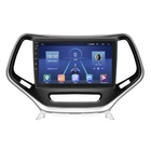 Магнитола Lesko для Jeep Cherokee V (KL) 2013-2018 экран 10" 4/64Gb 4G Wi-Fi GPS Top Джип Чероки