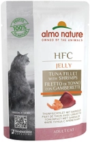 Mokra karma dla kotów Almo Nature HFC Jelly Tuńczyk i krewetki 55 g (8001154126181) - obraz 1
