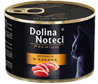 Mokra karma dla kotów Dolina Noteci Premium z kaczką 185 g (5902921303794) - obraz 1
