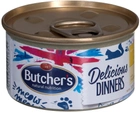 Mokra karma dla kotów Butcher's Delicious Dinners z kurczakiem i indykiem 85 g (5011792001651) - obraz 1