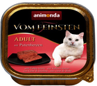 Вологий корм для котів Animonda Vom Feinsten Classic Cat індичі серця 100 г (4017721834384) - зображення 1