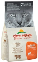 Сухий корм для котів Almo Nature Adult z wołowiną i ryżem dla kota 400g (8001154125450) - зображення 1