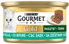 Mokra karma dla kotów Purina Gourmet Gold Pasztet z królika 85 g (7613032816797) - obraz 1