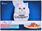 Mokra karma dla kotów Purina Gourmet Perle rybny duet 12 x 85 g (7613038185477) - obraz 1