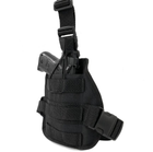 Кобура на стегно для ПМ та пістолетного магазину Ranger Чорна (rang_LE2443) - зображення 3