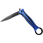 Нож складной Tac-Force TF-986BL, синего цвета, подпружиненная длина клинка 100мм. - изображение 3