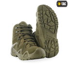 Ботинки тактические M-Tac замшевые обуви для военнослужащих Alligator 40 оливковый TR_30801001-40 - изображение 1