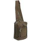 Сумка слинг тактический рюкзак с кобурой SILVER KNIGHT 224 оливковый - изображение 1