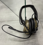 Тактичні активні навушники HD-09 для стрільби з шумозаглушенням, на голову, під шоломом, Койот - зображення 4