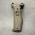 Рукоятка переноса огня DLG Tactical (DLG-048) на планку Picatinny, цвет Койот, складная - изображение 4