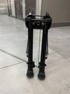 Стрелковые сошки Leapers UTG® TL-BP88, резиновые ножки, высота 20-30 см на планку Weaver/Picatinny, антабку - изображение 3