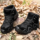 Черевики тактичні Han-Wild HW07 Black 45 армійське взуття зі знімною устілкою - зображення 5