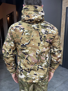 Куртка тактическая, Softshell, Yakeda, Мультикам, размер XXL, демисезонная флисовая куртка для военных - изображение 4