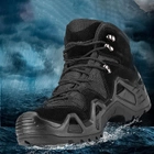 Ботинки тактические Han-Wild HW07 Black 44 армейская демисезонная обувь - изображение 6
