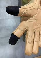 Перчатки тактические Defcon 5 с защитой от ожогов, Койот, размер L, Glove Nomex/Kevlar Folgore 2010 - изображение 4